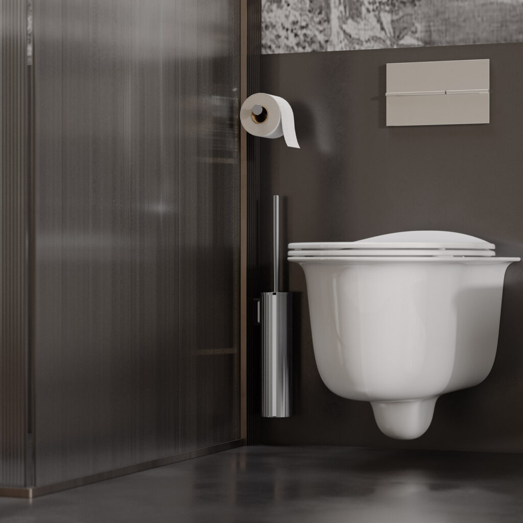 Oltre: integrated shower system and Cesana design
