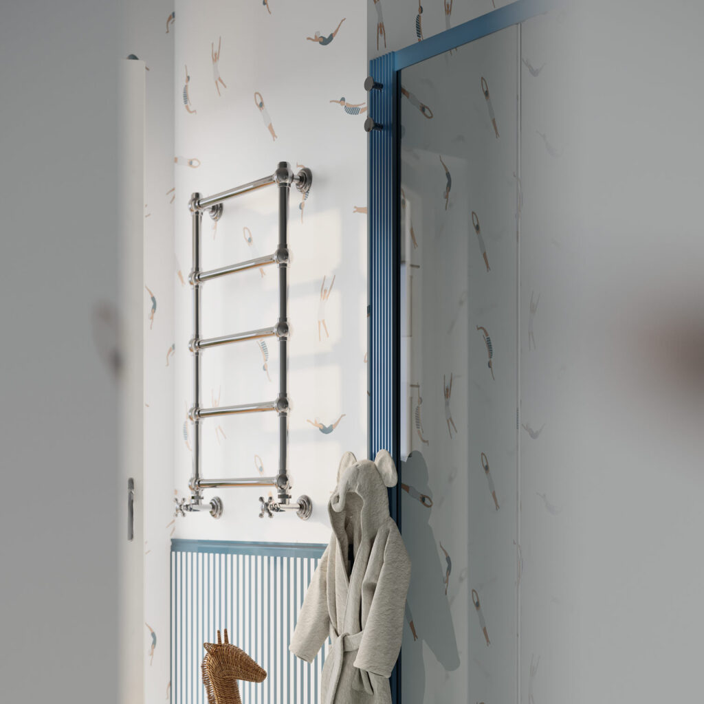 Oltre: integrated shower system and Cesana design