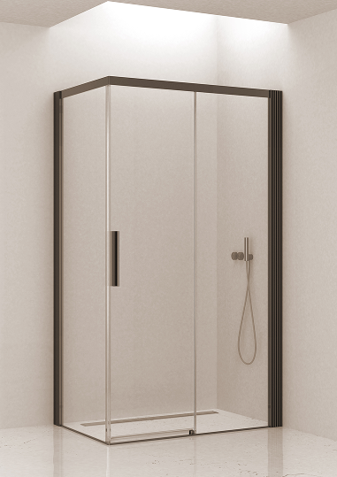 Oltre: integrated shower system and Cesana design