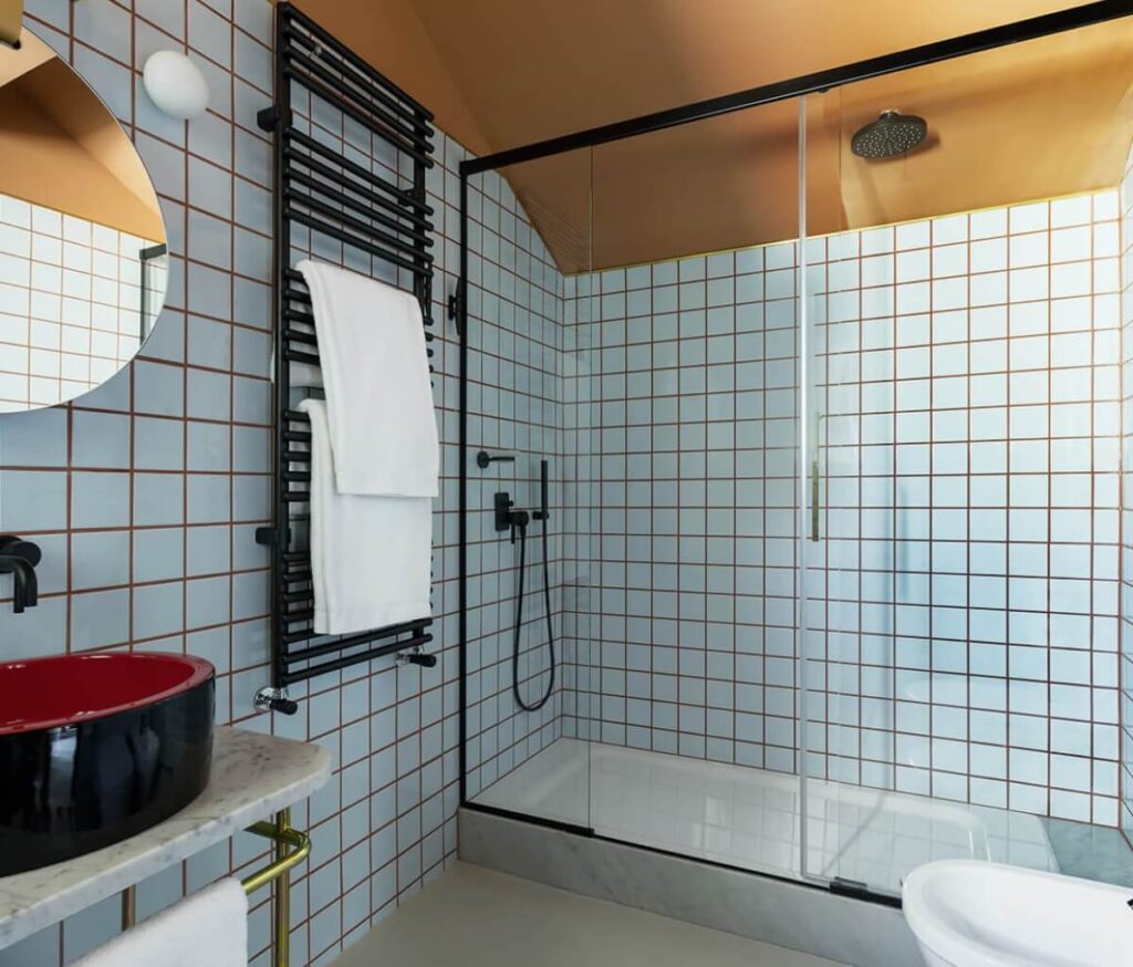 Room Mate Giulia Milan | Patricia Urquiola Design & Cesana Showers