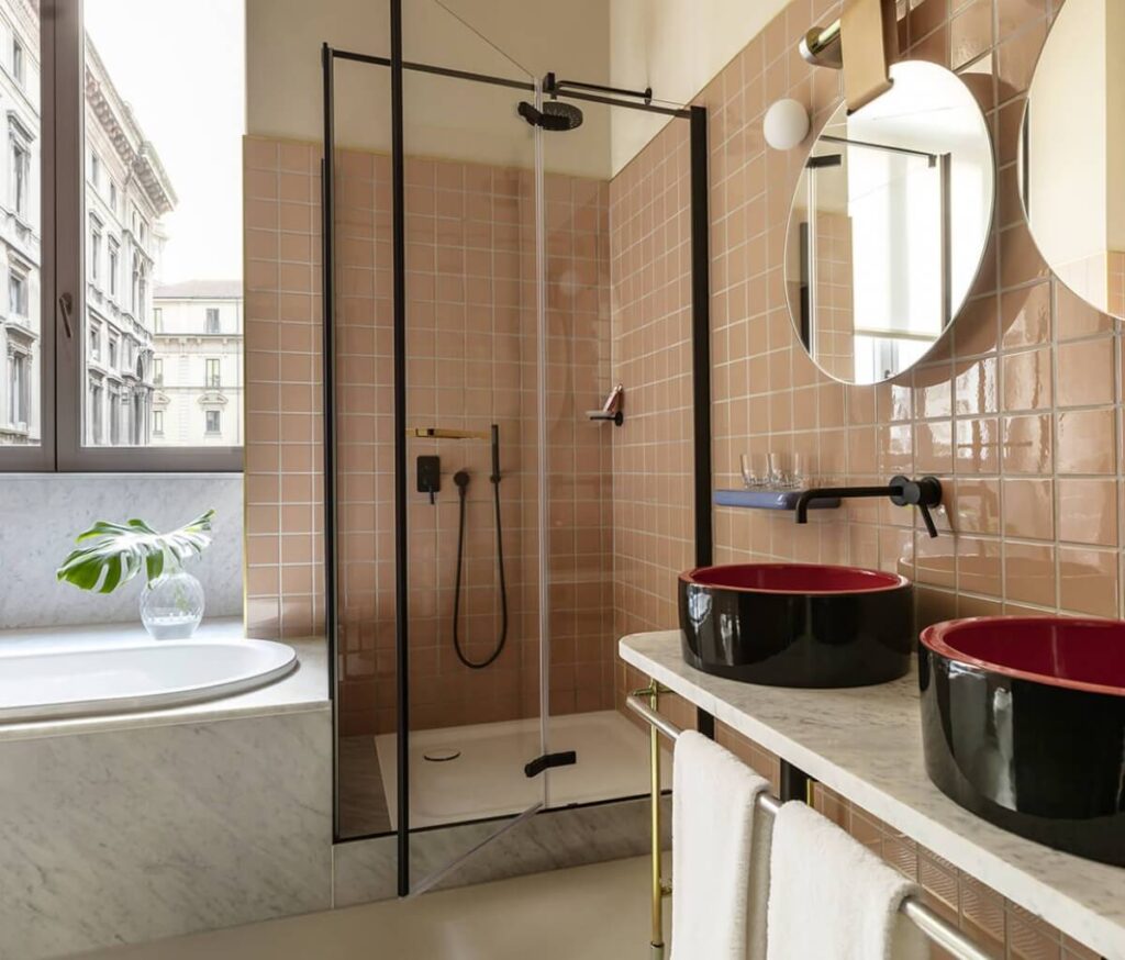 Room Mate Giulia Milan | Patricia Urquiola Design & Cesana Showers