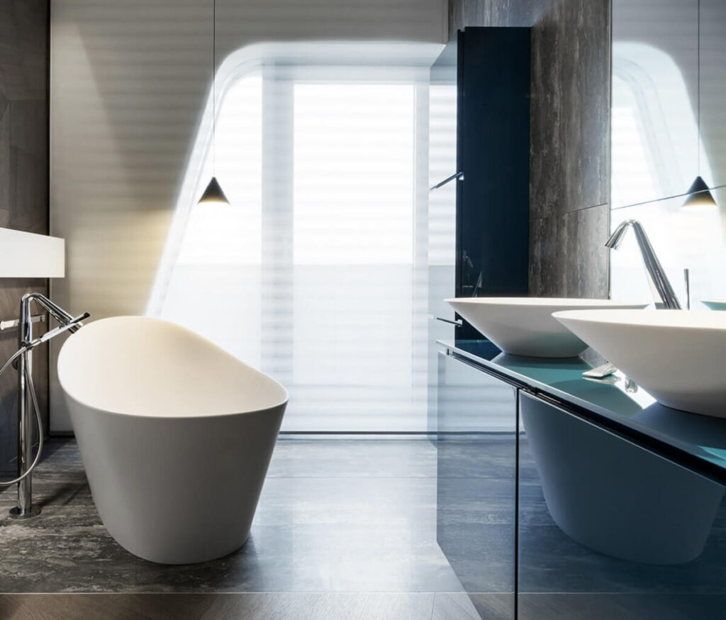 8327-IMG_2117 Hadid Penthouse CityLife Milan | Bespoke Bathroom Design by Cesana